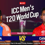 india national cricket team vs canada national cricket team standings